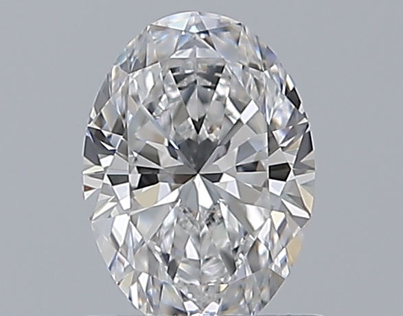 Oval 0.7 ct D VVS1