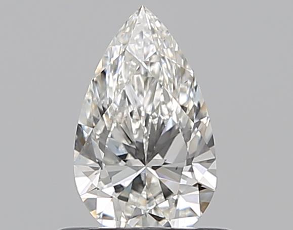 Pear 0.51 ct F VS2