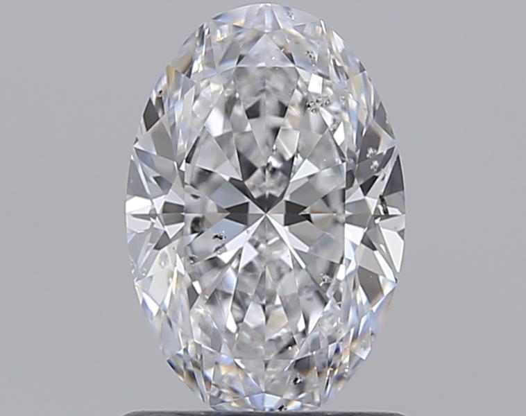 Oval 0.96 ct D SI2
