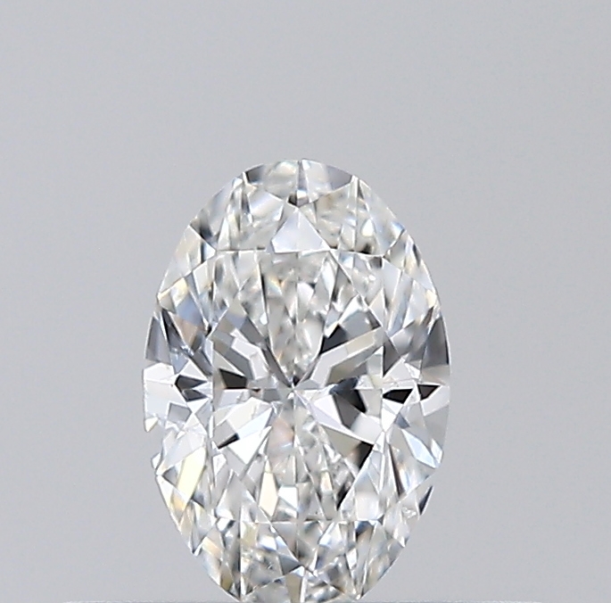 Oval 0.3 ct F SI2