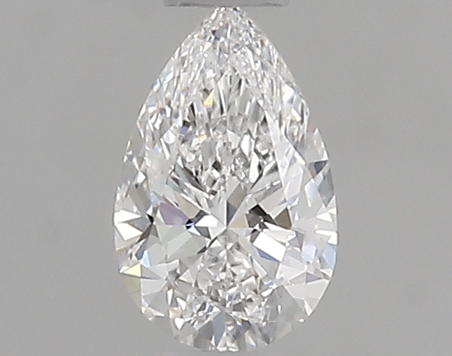 Pear 0.35 ct D IF