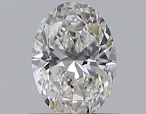 Oval 0.46 ct H VS2