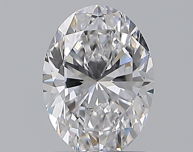 Oval 0.82 ct D VS2
