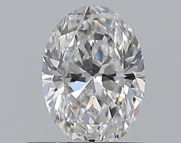 Oval 0.41 ct D VVS2