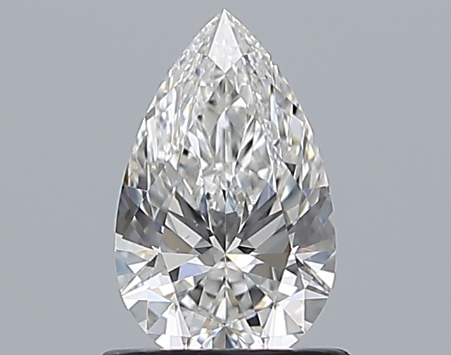 Pear 0.7 ct E VS1
