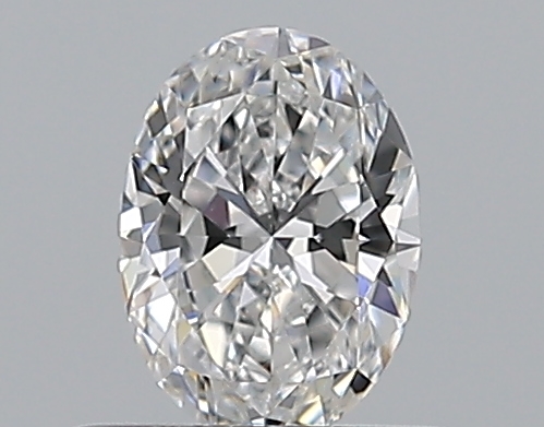 Oval 0.4 ct D VVS1