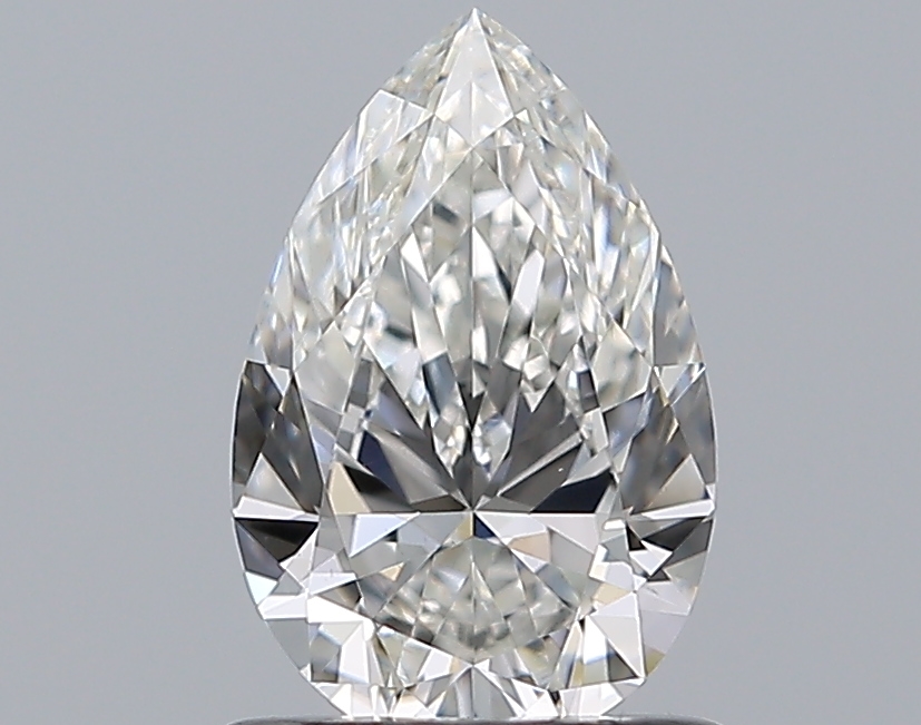 Pear 0.8 ct G VVS2