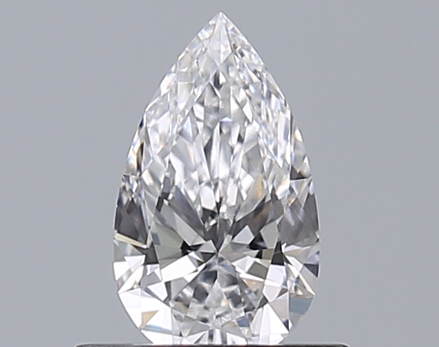 Pear 0.5 ct D VVS2