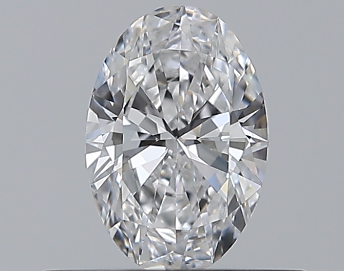 Oval 0.38 ct D VS1