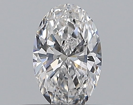 Oval 0.3 ct D VS2