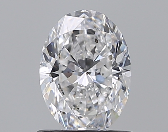 Oval 0.96 ct D SI2