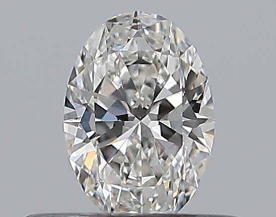 Oval 0.3 ct F IF