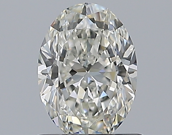 Oval 0.8 ct H VVS2