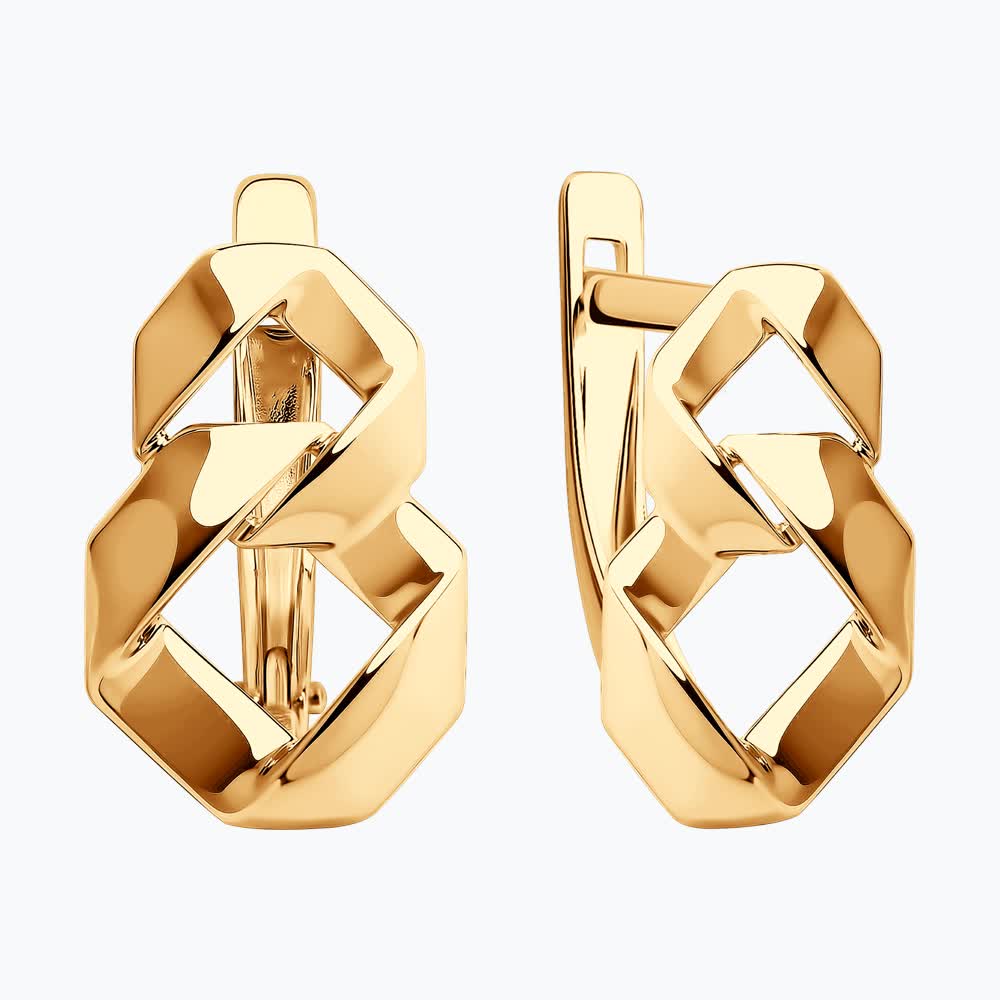 Серьги Sokolov из золота