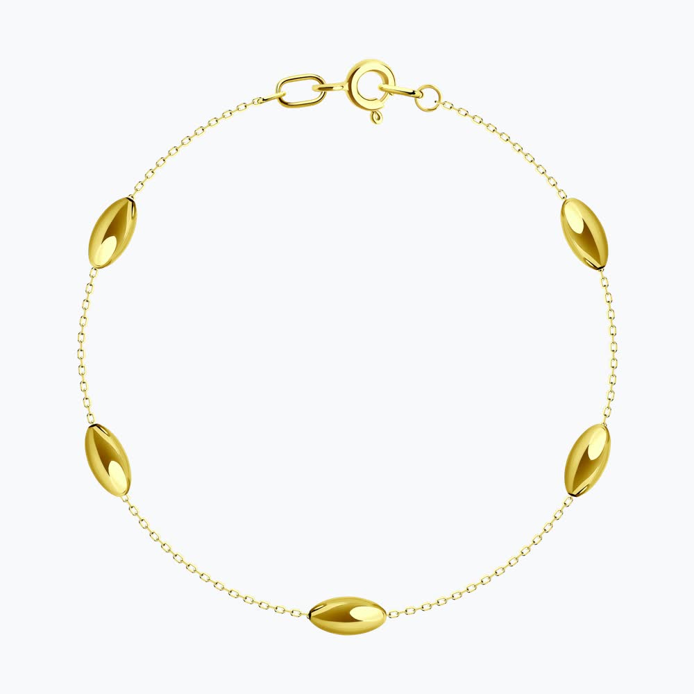 Brățară Sokolov din aur galben 