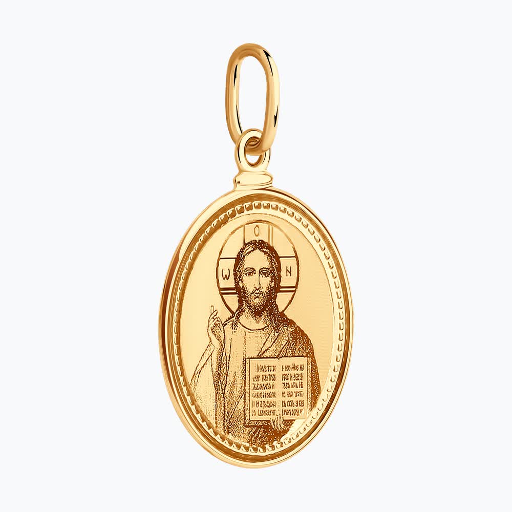 Крест Sokolov из золота  - image 2