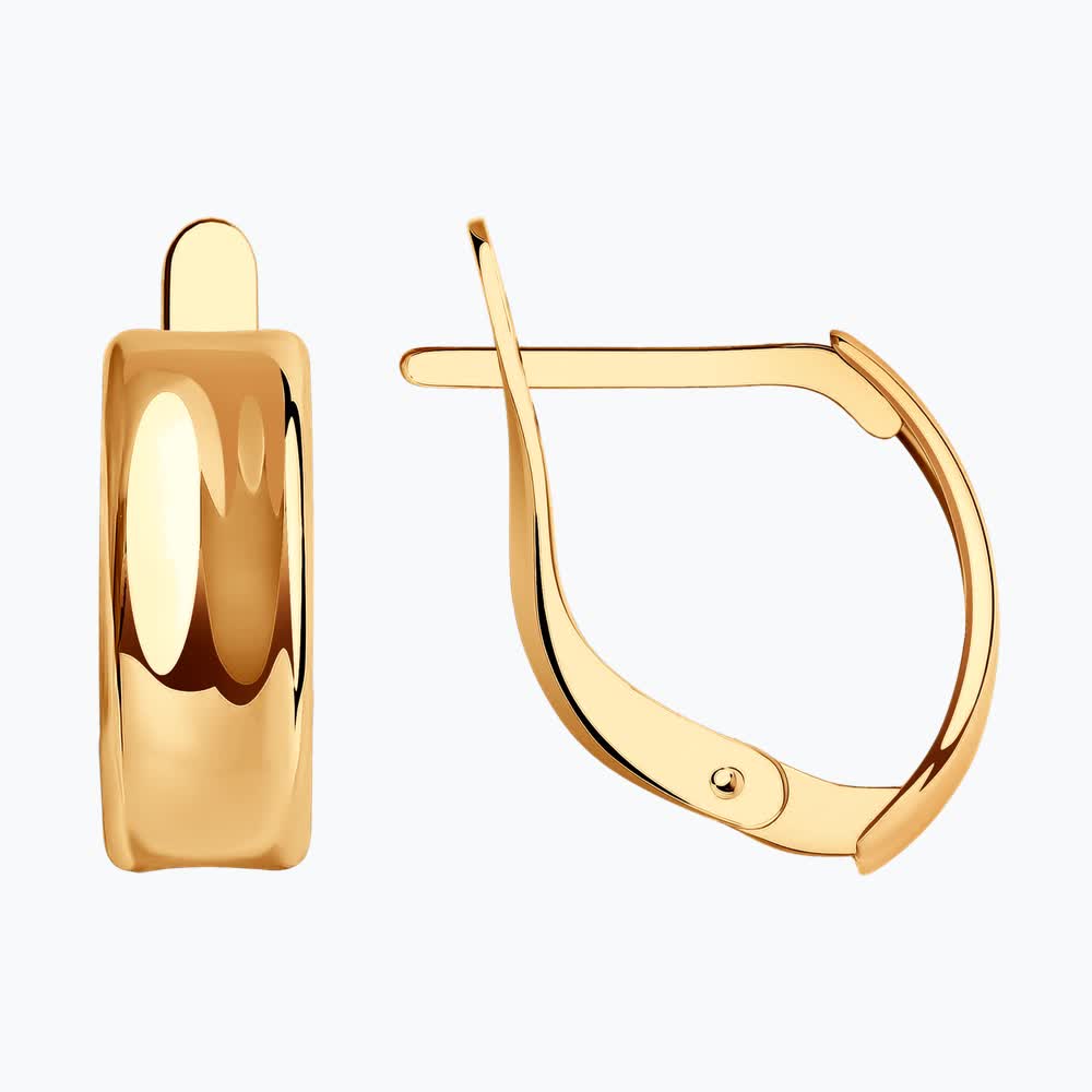 Cercei Sokolov din aur 