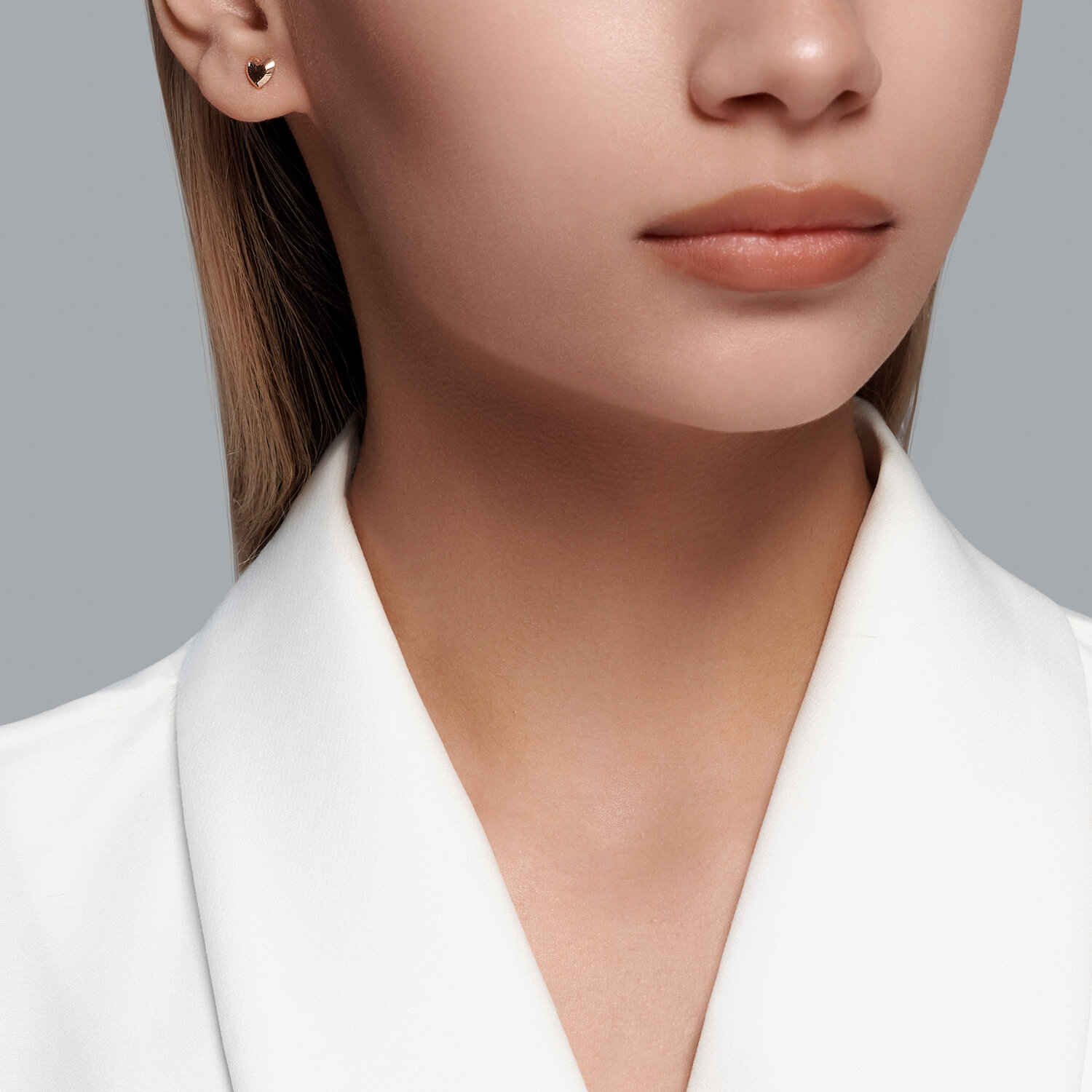 Gold Sokolov earrings - image 3