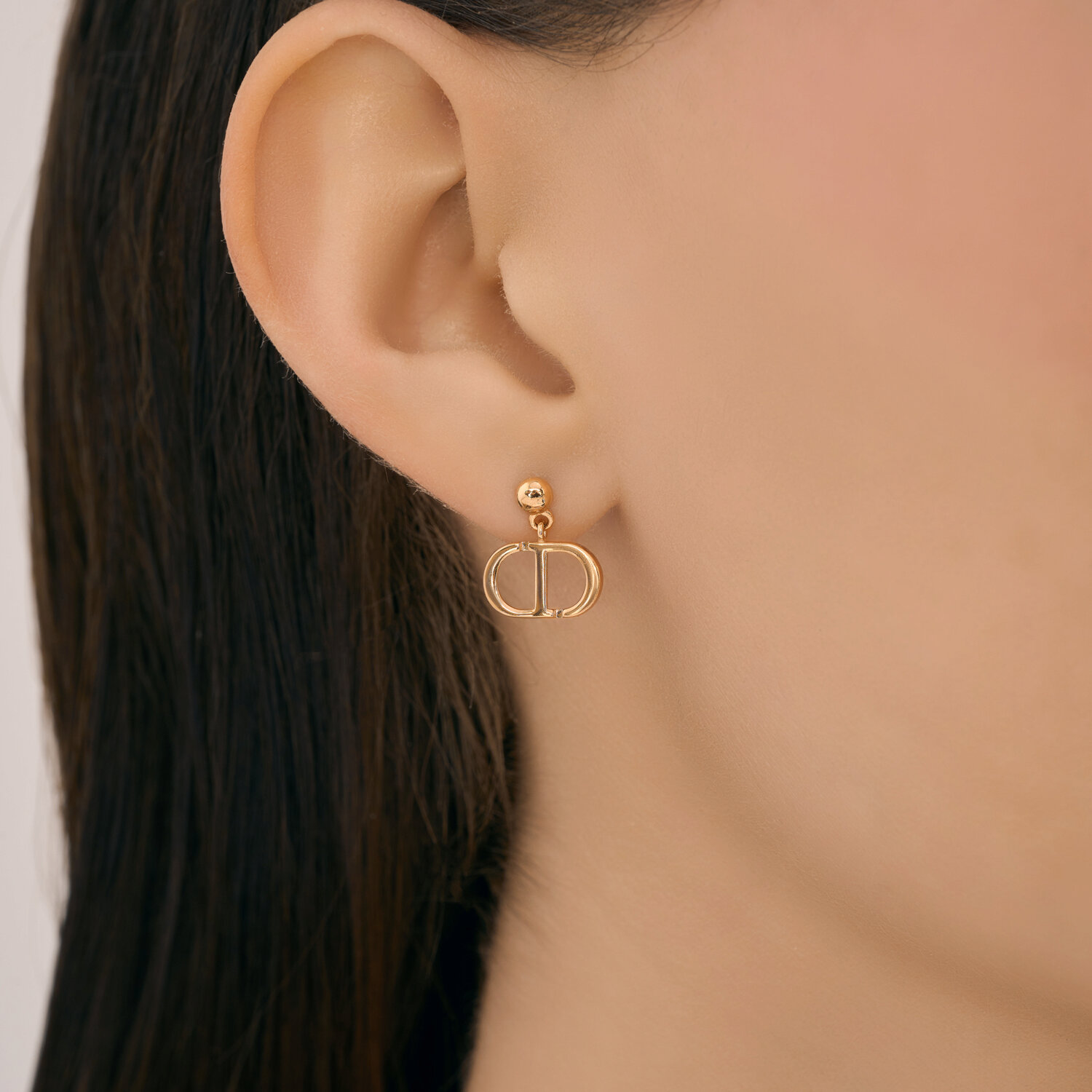 Gold Sokolov earrings - image 3