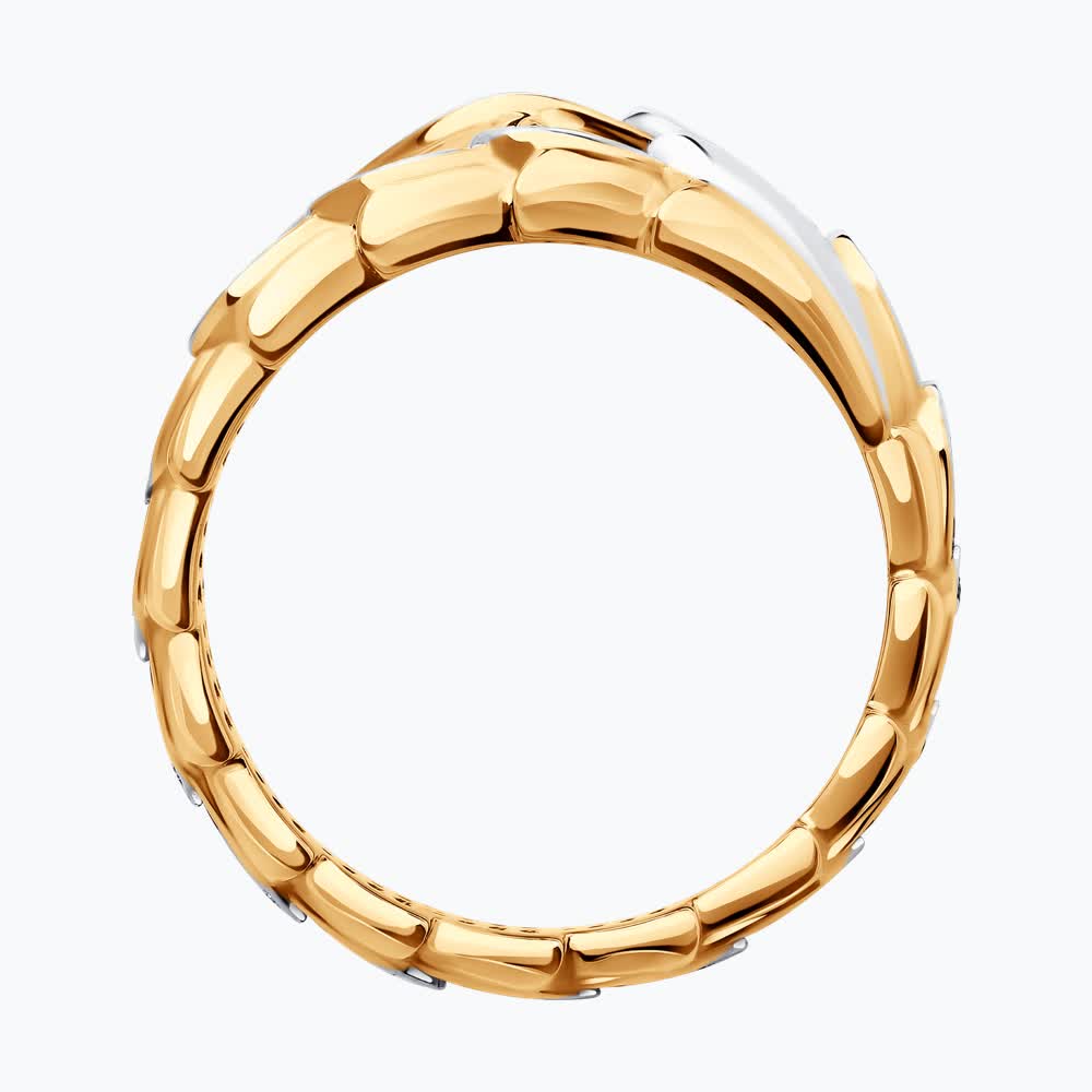 Inel Sokolov din aur cu diamante - image 3