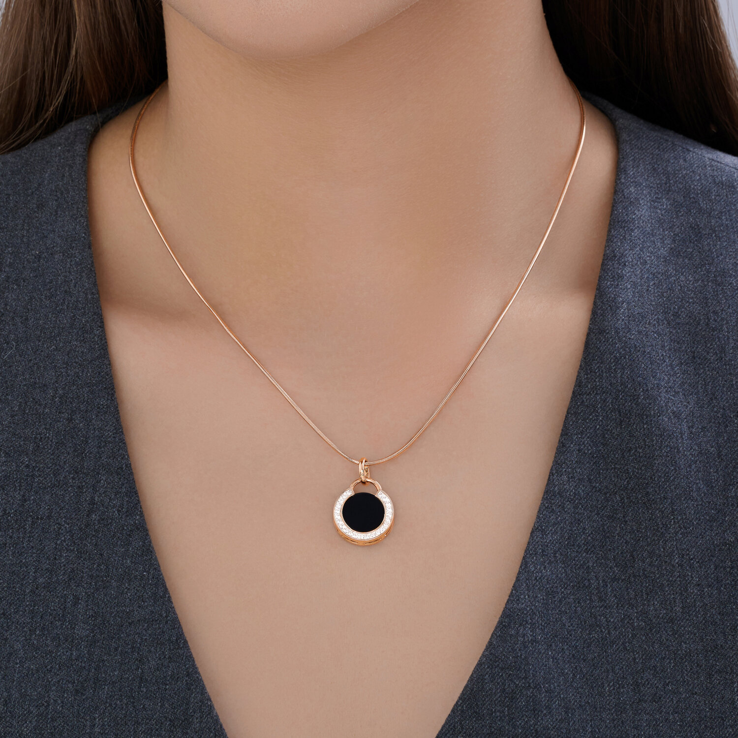 Подвеска Sokolov из золота с агатом и фианитами - image 4