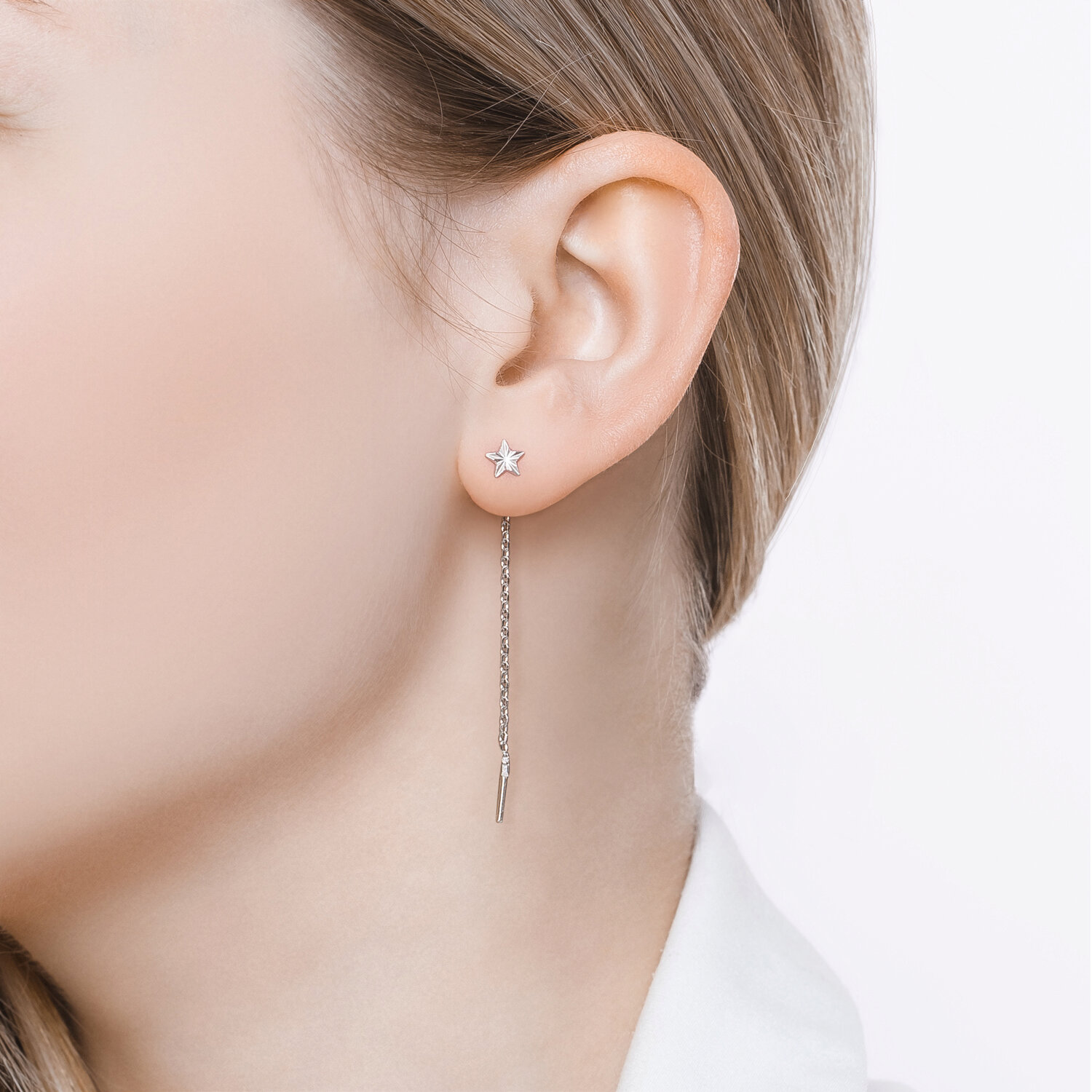 Sokolov silver earrings  - image 3