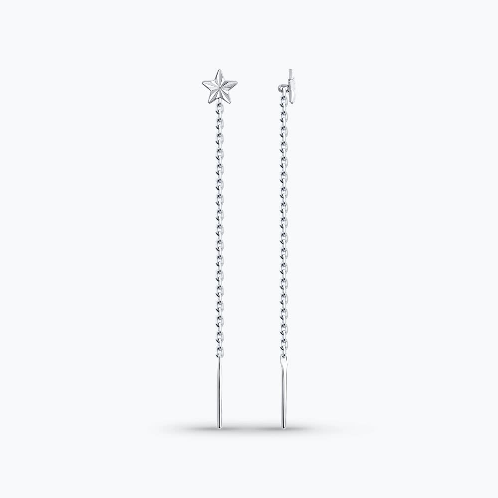 Sokolov silver earrings  - image 2
