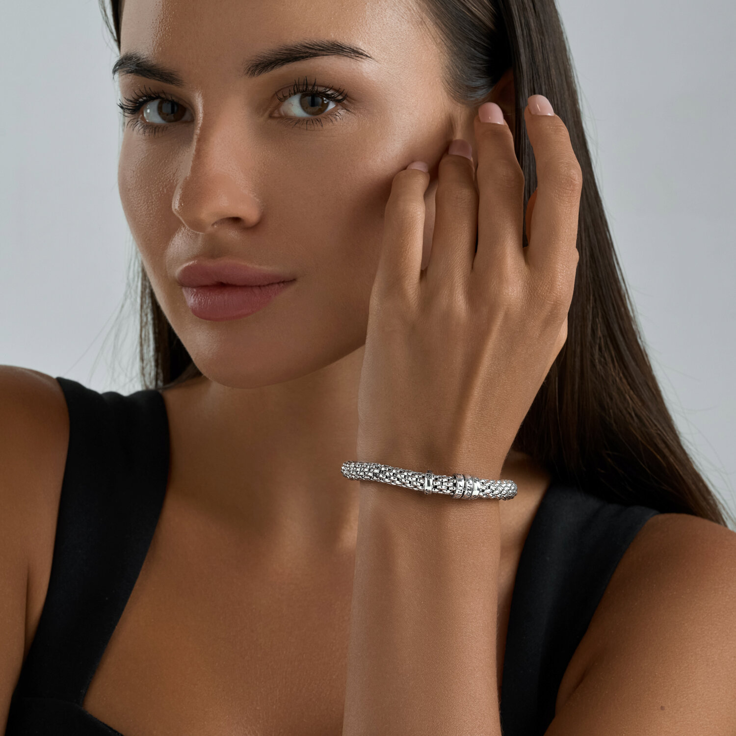 Браслет Sokolov из серебра с эмалью - image 4