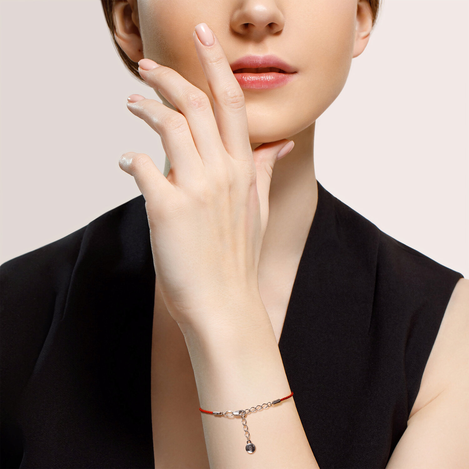 Браслет на нити Sokolov из серебра - image 5