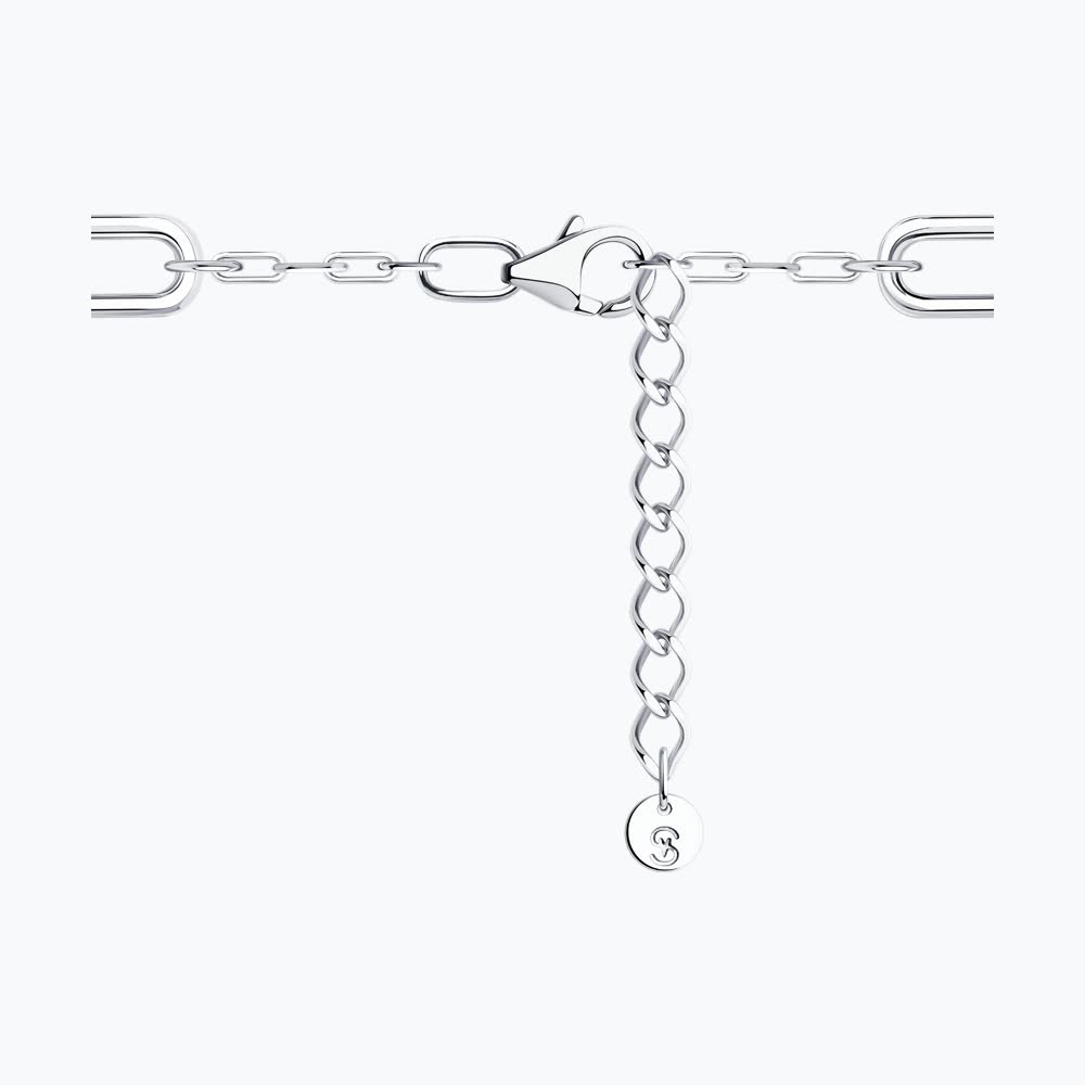 Браслет Sokolov из серебра с фианитами - image 3