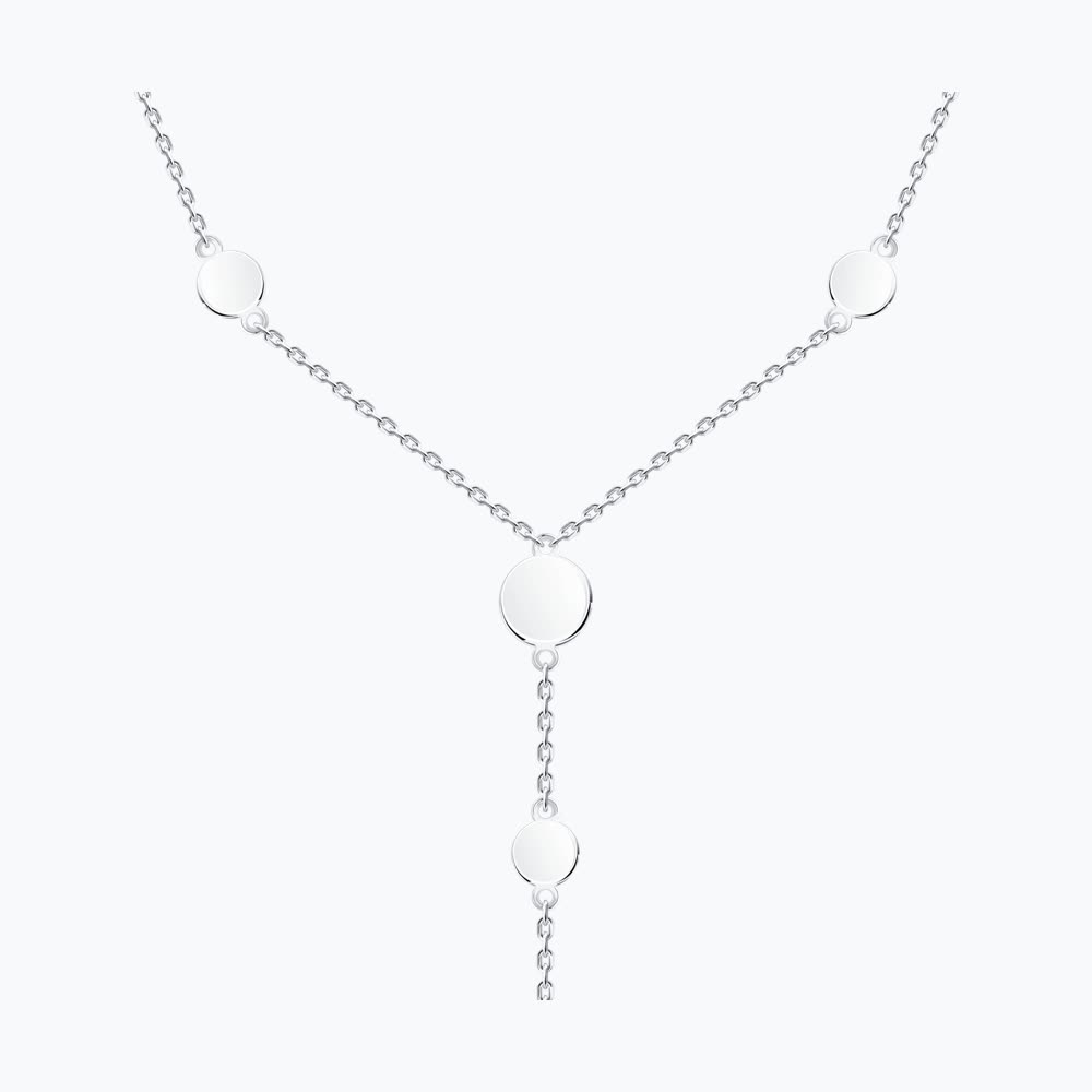 Sokolov silver necklace - image 2