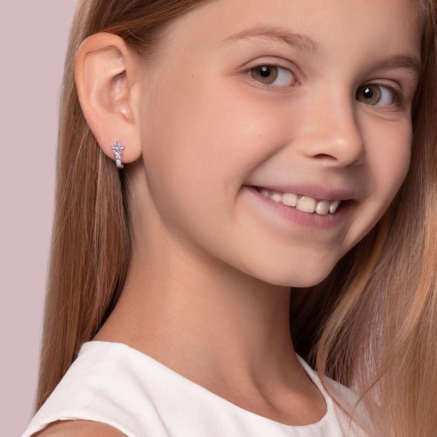 Серьги Sokolov из серебра с фианитами - image 3