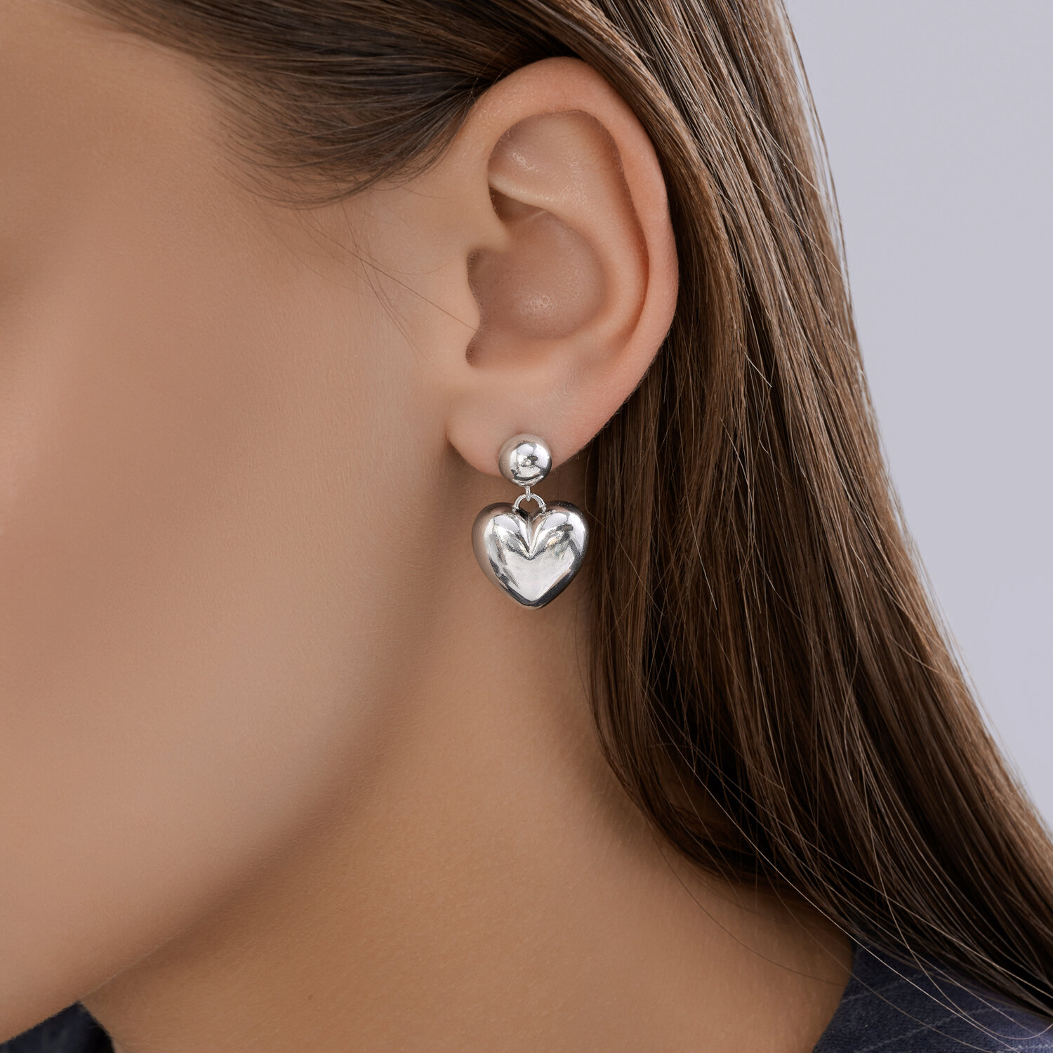 Cercei Sokolov din argint - image 4