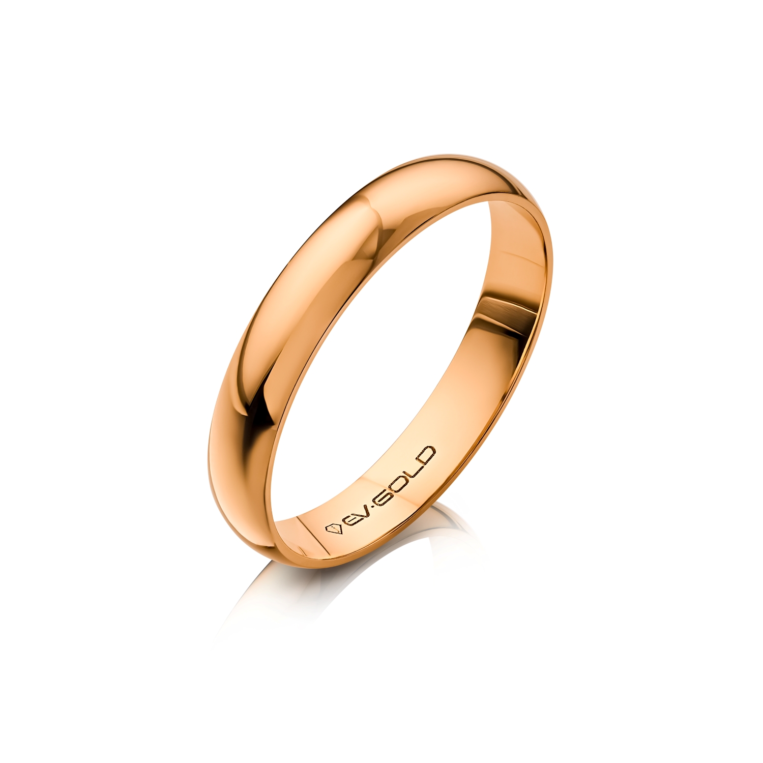 Обручальное кольцо EV GOLD из золота