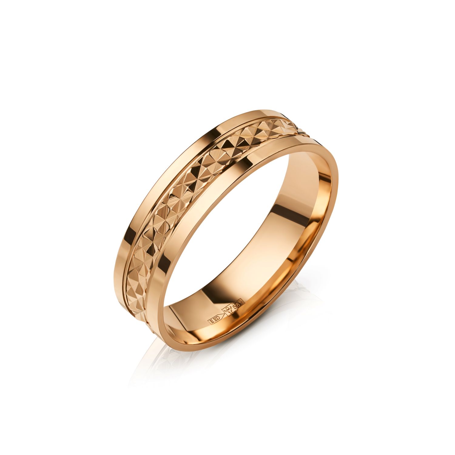 Ev Gold wedding ring in gold