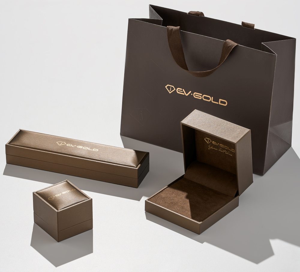 Обручальное кольцо EV GOLD из белого золота с бриллиантами - image 2