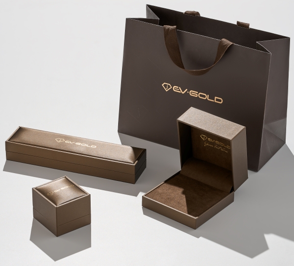 Fourline gold earrings  - image 2
