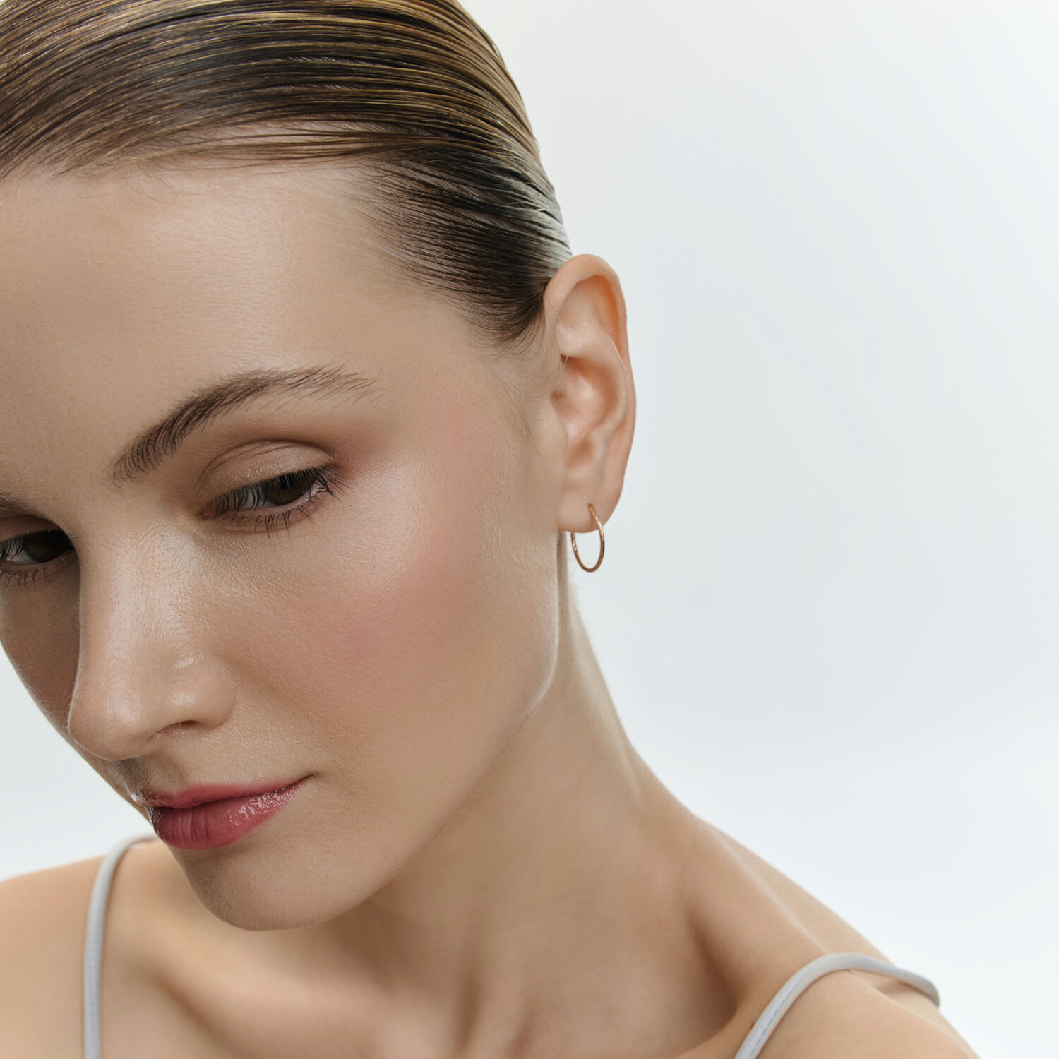 Sokolov gold earrings  - image 3