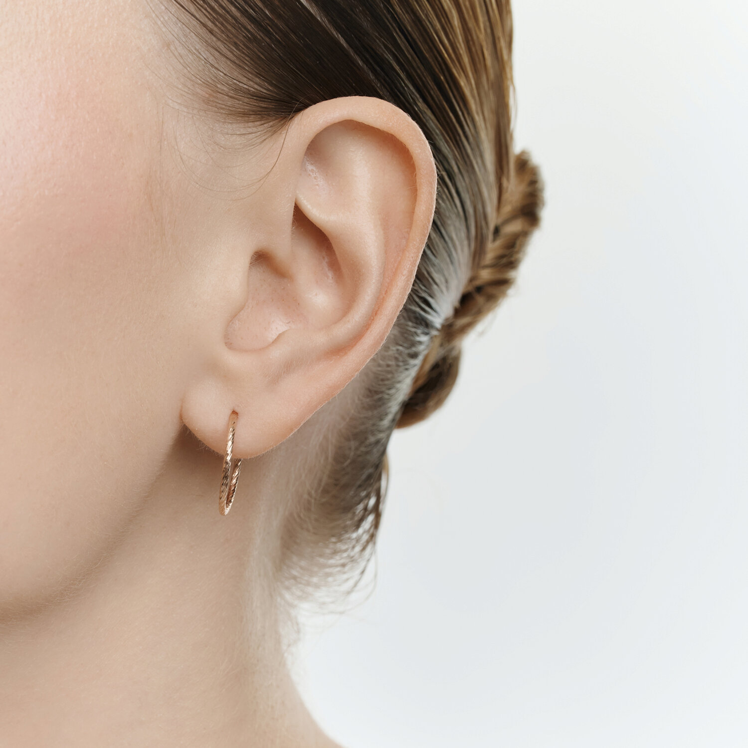 Sokolov gold earrings  - image 2