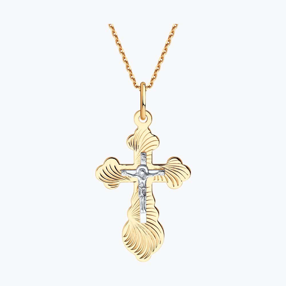 Sokolov combinated gold cross