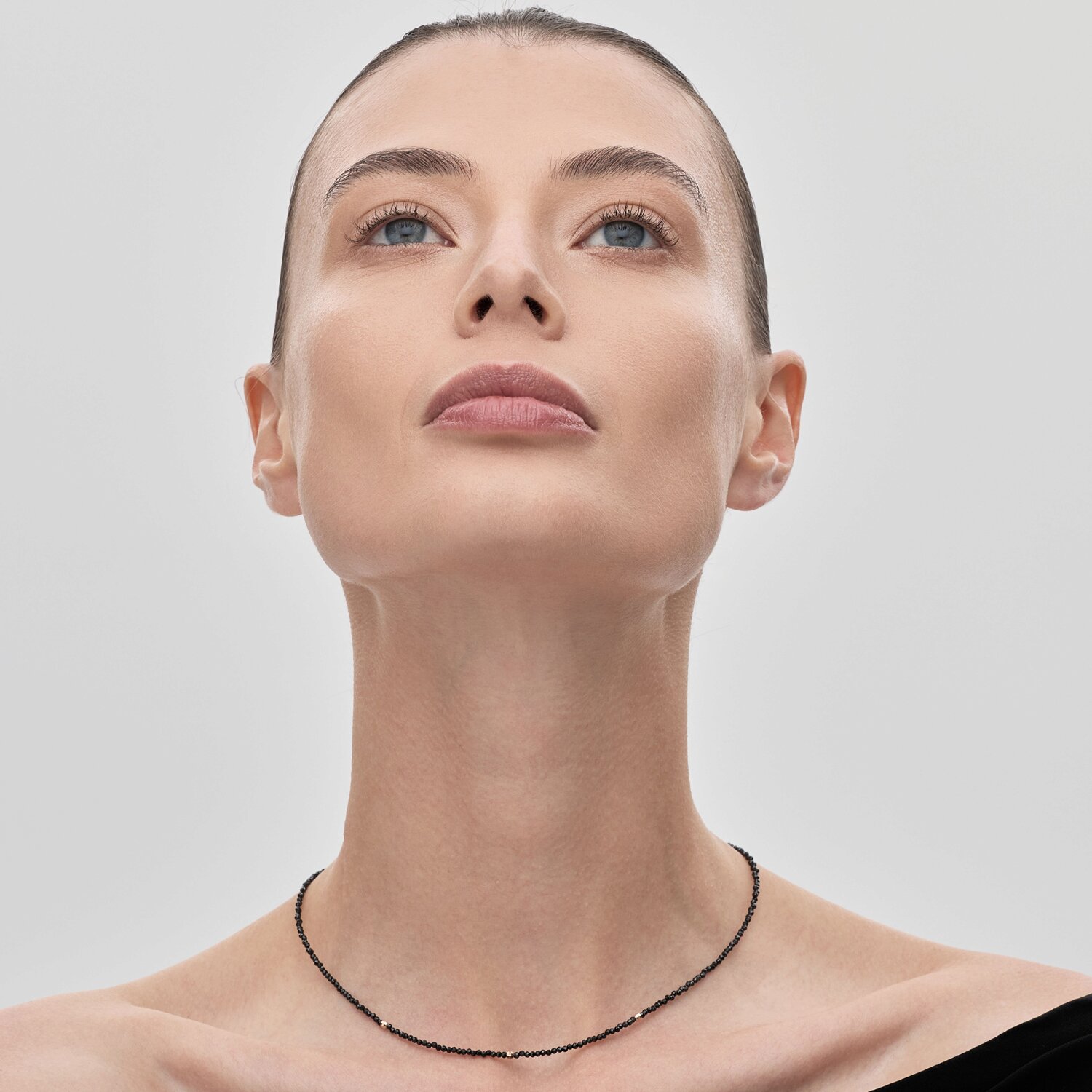 Sokolov gold necklace with spinel - image 3