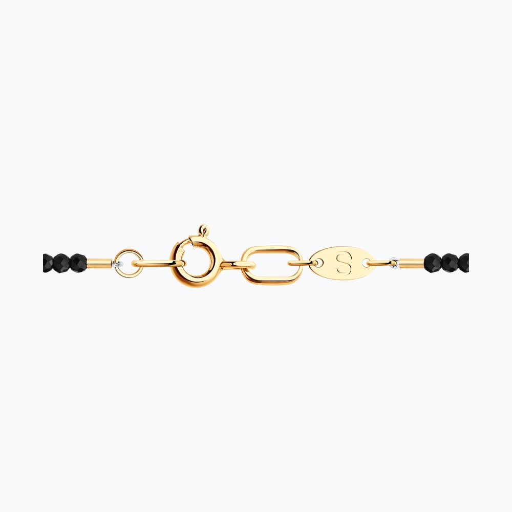 Sokolov gold necklace with spinel - image 2