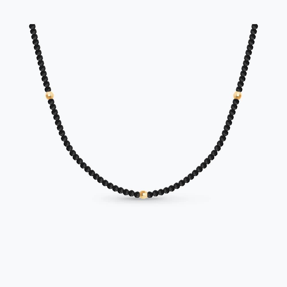 Sokolov gold necklace with spinel