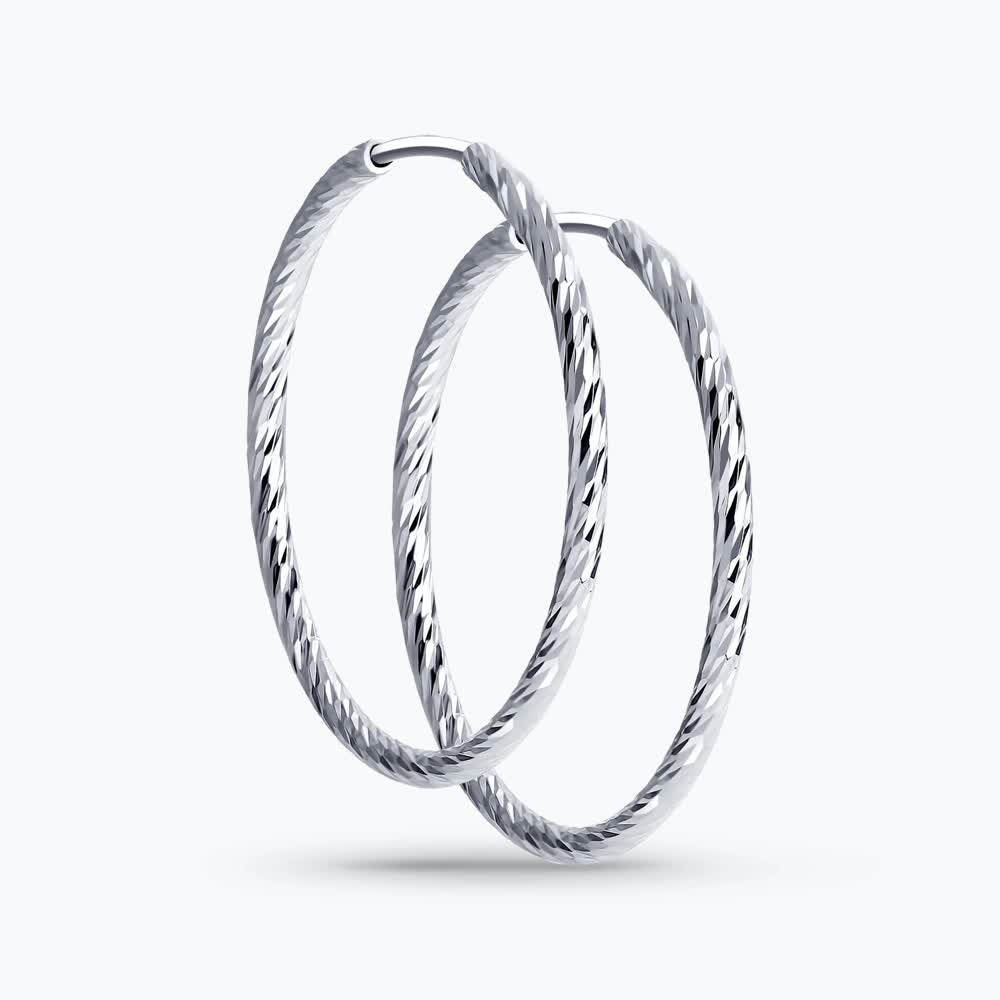 Sokolov silver earrings with zirconia