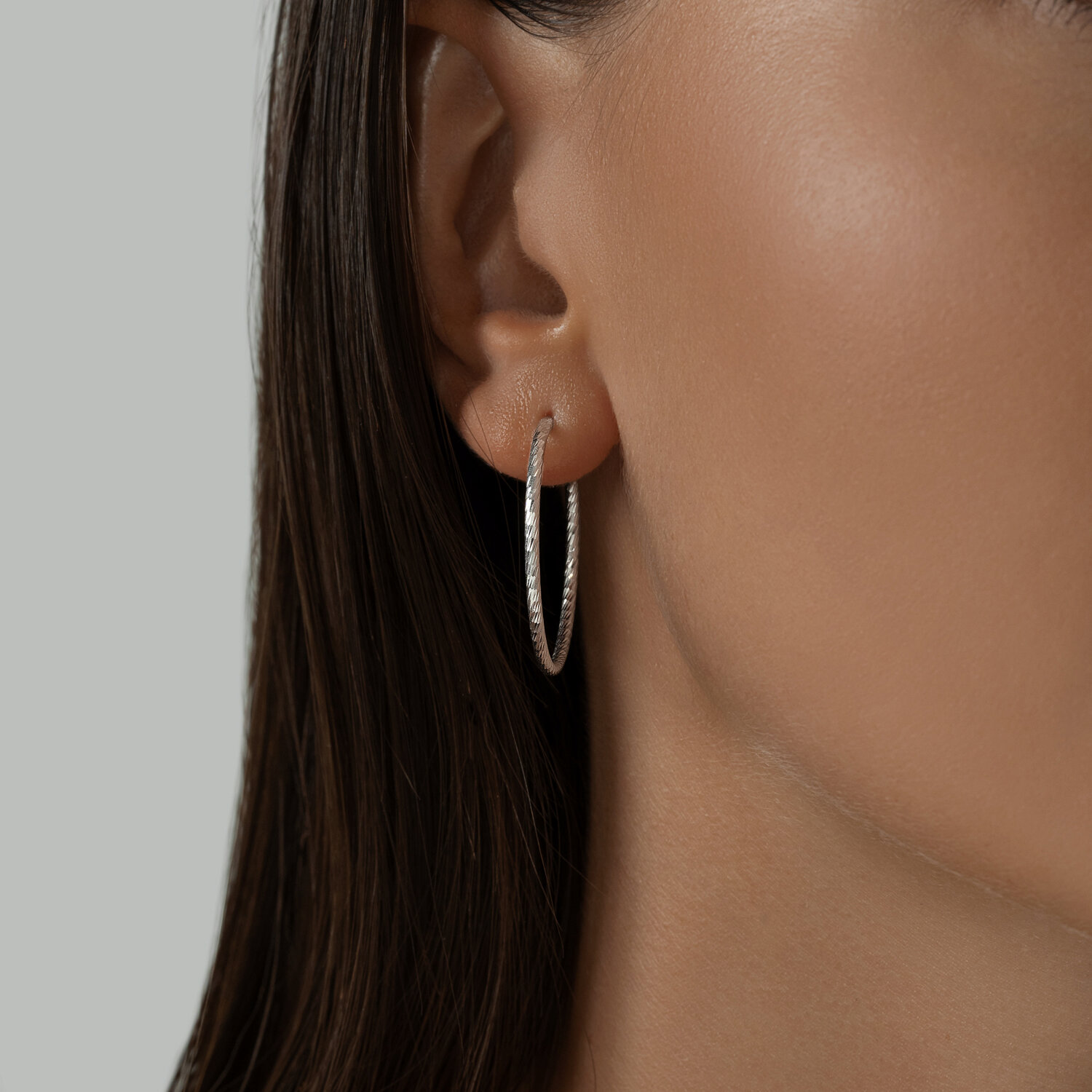 Sokolov silver earrings with zirconia