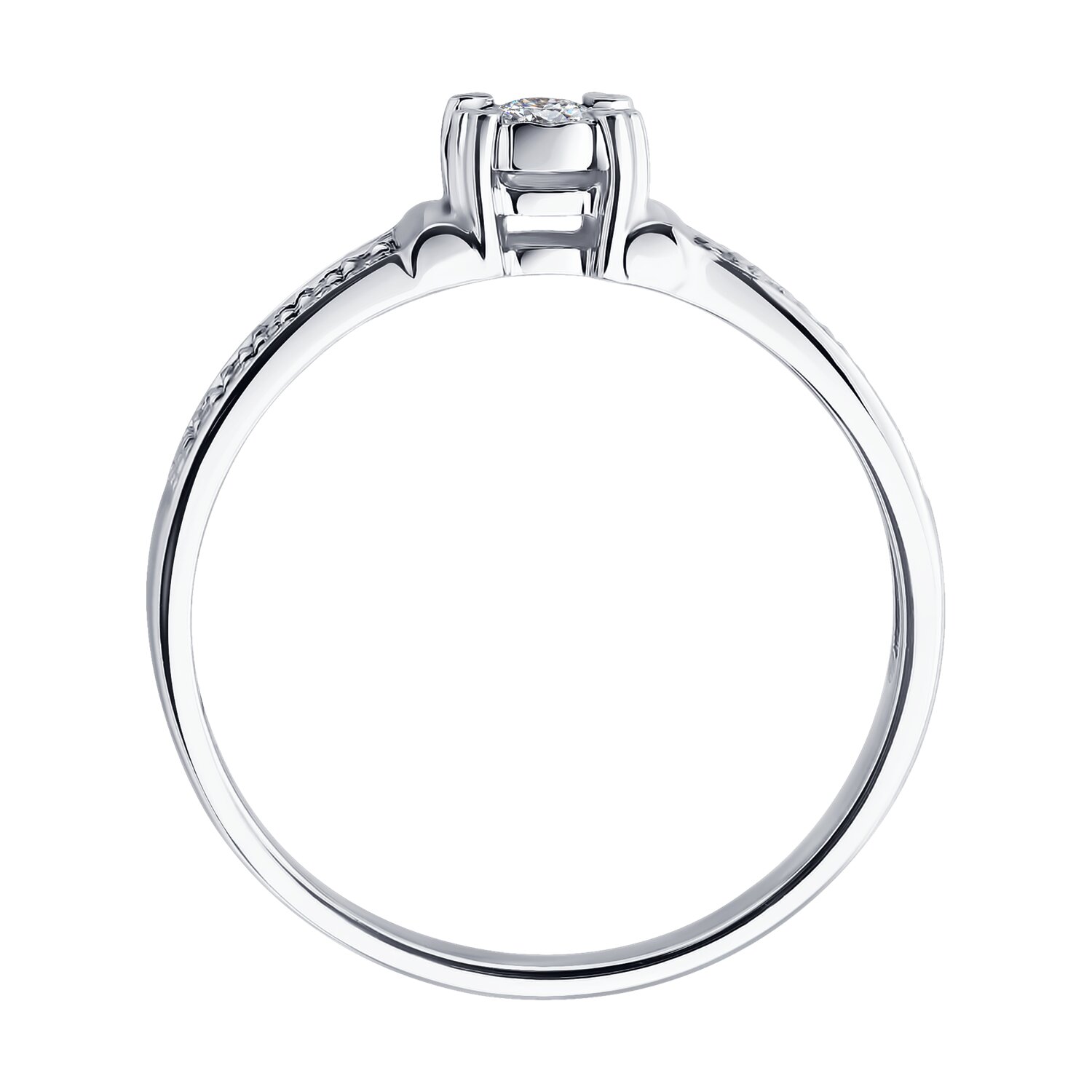 Кольцо Sokolov из белого золота с бриллиантами - image 3