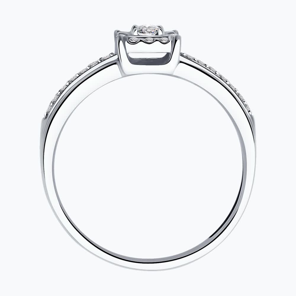 Кольцо Sokolov из белого золота с бриллиантами - image 3