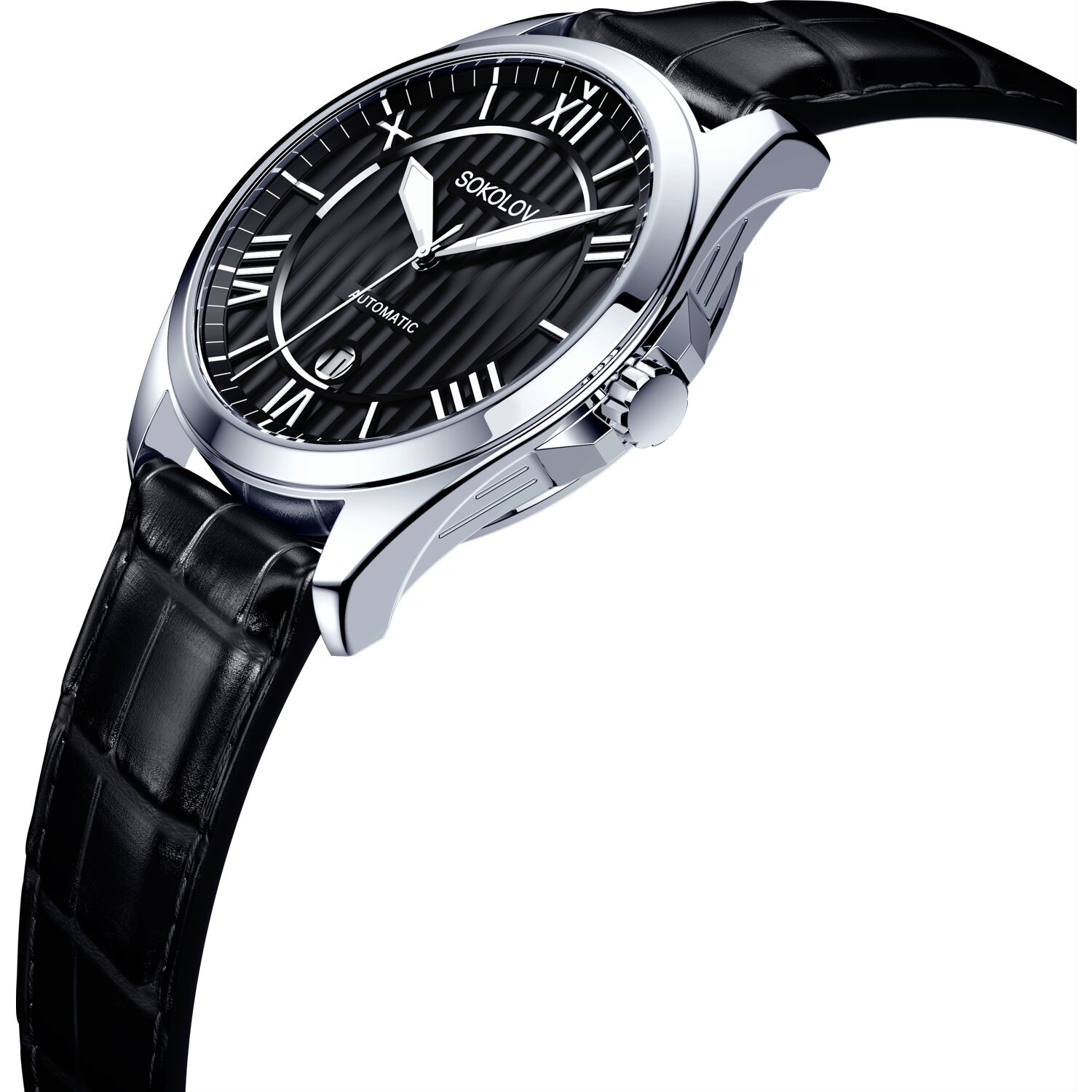 Мужские серебряные часы Sokolov - image 4