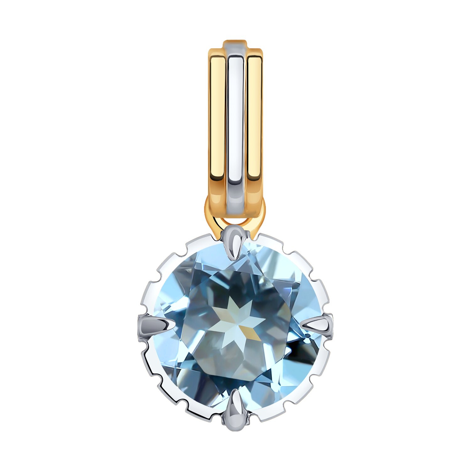 Подвеска Sokolov из золота с топазом