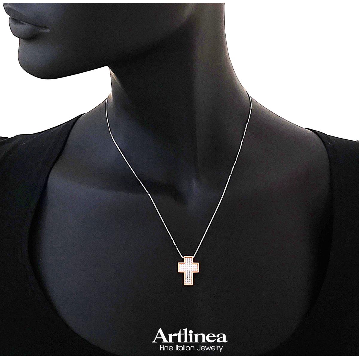 Colier Artlinea din aur cu diamante